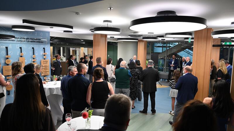 Grand Opening reception for Middle School Considine Annex