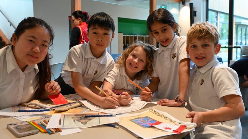 Junior School students