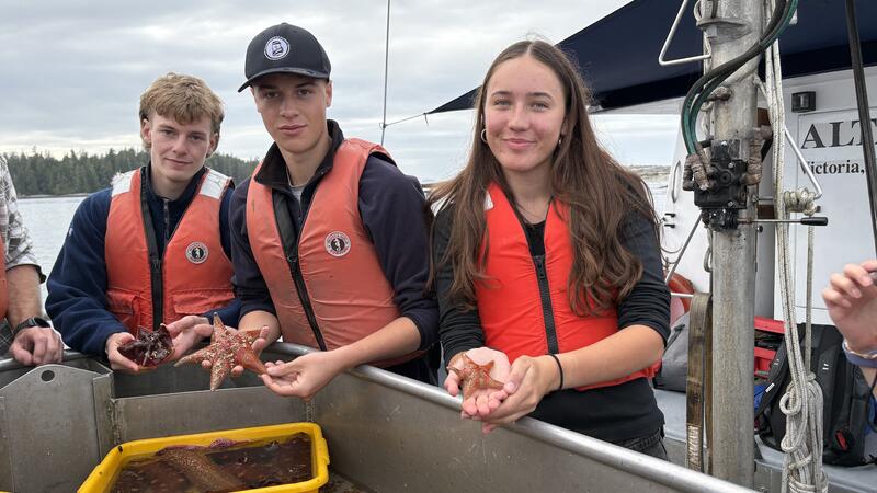 Senior Environmental Science Marine Biology Trip to Bamfield