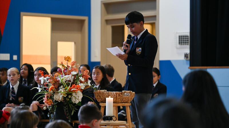 Junior Grade 5 Leadership Assembly